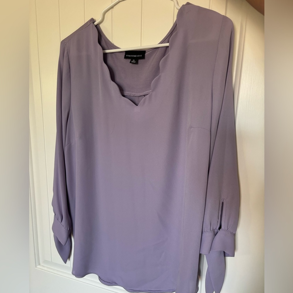 Fortune+Ivy blouse
